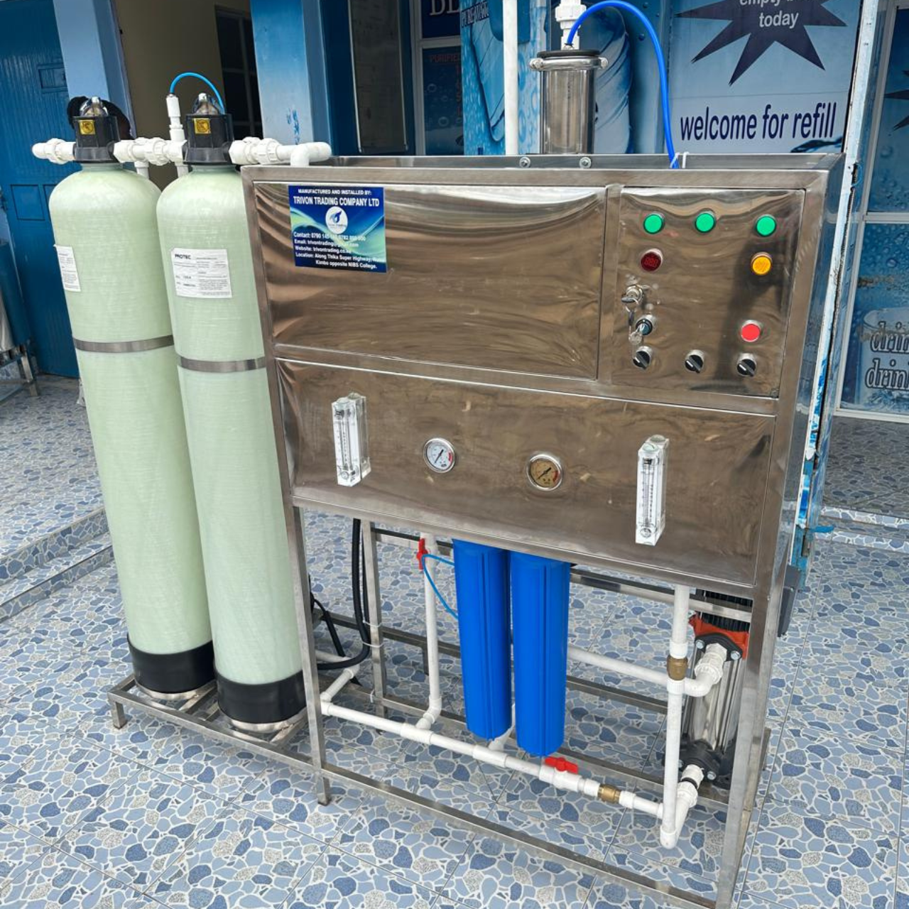 Water Purification Machines (250LPH RO) Sale in Kenya