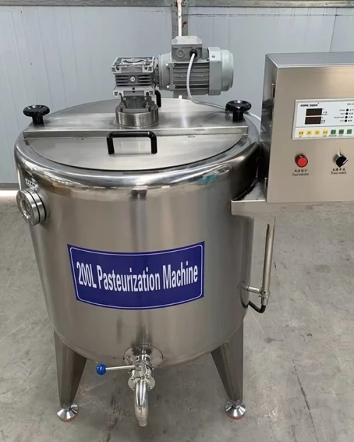Batch Pasteurizer 200L sale in Kenya The Batch Pasteurizer 200L provides efficient milk pasteurization for small to medium dairy businesses. With a 200-liter capacity, this machine is perfect for milk processors, creameries, and farm-based dairies that prioritize both food safety and product quality. Built from food-grade stainless steel, the pasteurizer guarantees durability, hygiene, and compliance with international dairy standards. Has both electric and steam heating options, giving flexibility depending on your operation’s setup. The integrated cooling system allows rapid temperature reduction after pasteurization, preserving the milk’s fresh taste and nutritional value. Batch Pasteurizer 200L Best prices in Kenya The 200L Batch Pasteurizer operates using advanced digital temperature and time controls, ensuring precision and consistency in every cycle. Therefore, the automated system minimizes errors, reduces labor, and ensures operators follow the correct pasteurization process for each batch.
